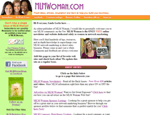 Tablet Screenshot of mlmwoman.com